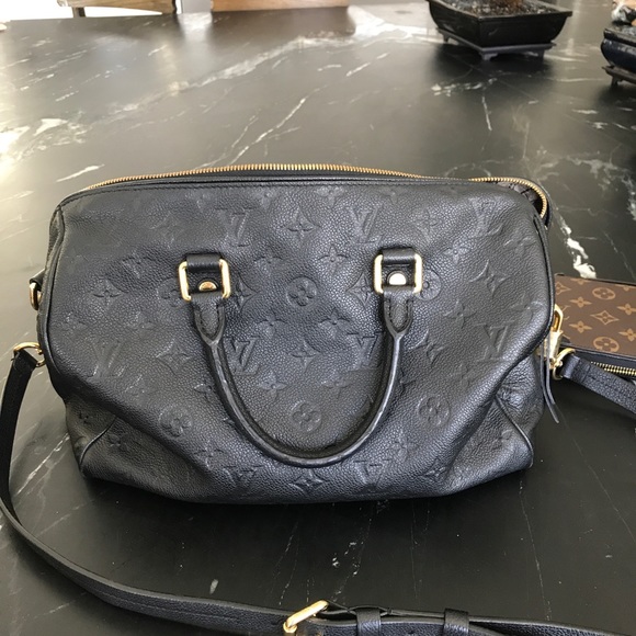 Sold**Louis Vuitton Bandouliere empreinte speedy30 - Picture 4 of 8